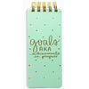 Dayna Lee Collection by Eccolo Mint Goals Notepad
