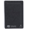 Clairfontaine Europa Wirebound Ruled Notebook - Black