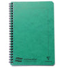 Clairfontaine Europa Wirebound Ruled Notebook - Green