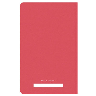 Public Supply 5x8 Notebook - Red