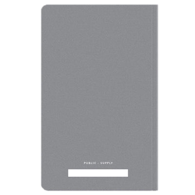 Public Supply 5x8 Notebook - Grey