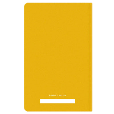 Public Supply 5x8 Notebook - Yellow