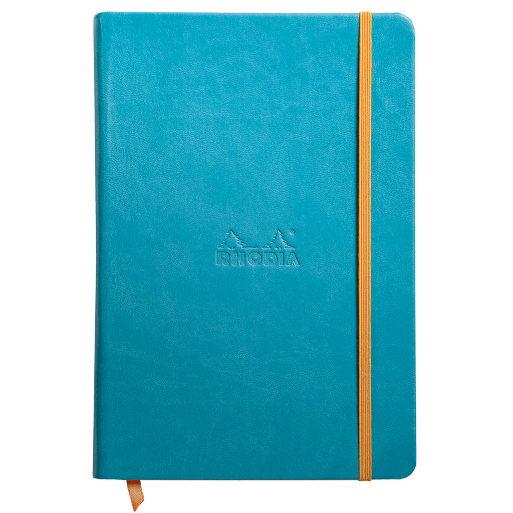 Rhodia Hardcover Notebook Turquoise - The TipTop Paper Shop