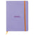 Rhodiarama Softcover A5 Lined Notebook Iris