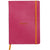 Rhodiarama Softcover A5 Lined Notebook Raspberry