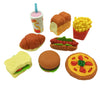 Iwako Fast Food Erasers Set