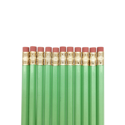 Preppy Prodigy Pencils - Pastel Green